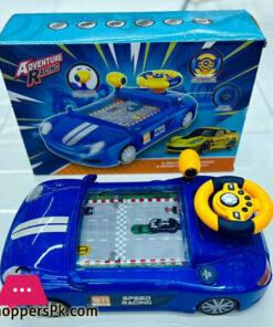 Children'S Racing Car Adventure Steering Wheel Electric Desktop Game Avoid Simulated Driving Educational Toys 58 Children'S Racing Car Adventure Steering Wheel Electric Desktop Game Avoid Simulated Driving Educational Toys - Image 2
