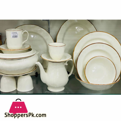 CLAYTAN CRAFTED RING DINNER SET 53 PCS - 6 PERSON