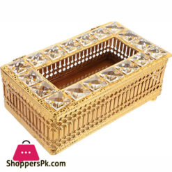 Crystal Paper Box Living Room Tissue Cover Box