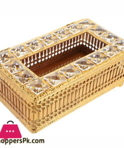 Crystal Paper Box Living Room Tissue Cover Box