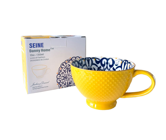 Danny Home Ceramic Seine Mug 355Ml 1Pcs