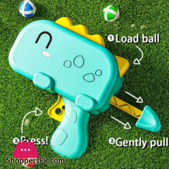 Dinosaur Ball Gun Target Ejection Sticky Ball Kid Baby Indoor Darts Boys Puzzle Throwing Ball Indoor Outdoor Toy Gift Party Game
