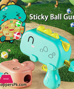 Dinosaur Ball Gun Target Ejection Sticky Ball Kid Baby Indoor Darts Boys Puzzle Throwing Ball Indoor Outdoor Toy Gift Party Game 33 Dinosaur Ball Gun Target Ejection Sticky Ball Kid Baby Indoor Darts Boys Puzzle Throwing Ball Indoor Outdoor Toy Gift Party Game - Image 6