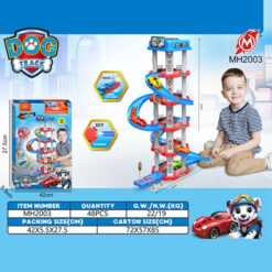 Paw Petrol Race Track  DIY Assemble Parking Racing Track Set - MH2003