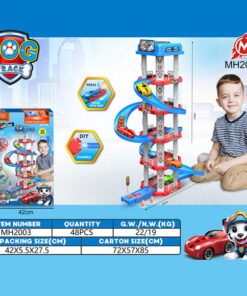 Paw Petrol Race Track  DIY Assemble Parking Racing Track Set - MH2003