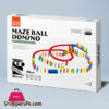 EDUCATIONAL 3D MAZE BALL DOMINO RAILWAY PLAYSET TOY 106 PCS