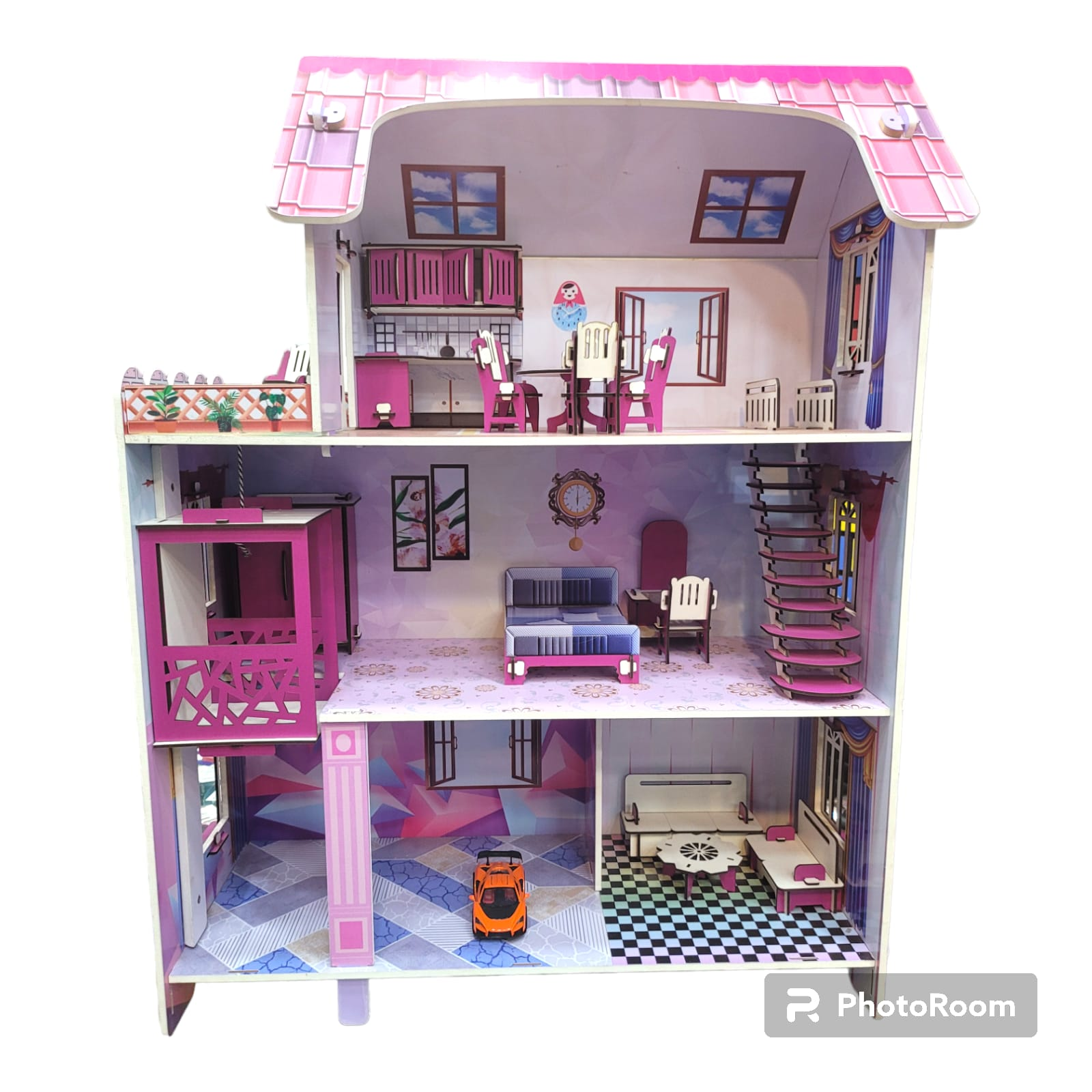 Girls Wooden Dream Doll Apartment 10 Girls Wooden Dream Doll Apartment