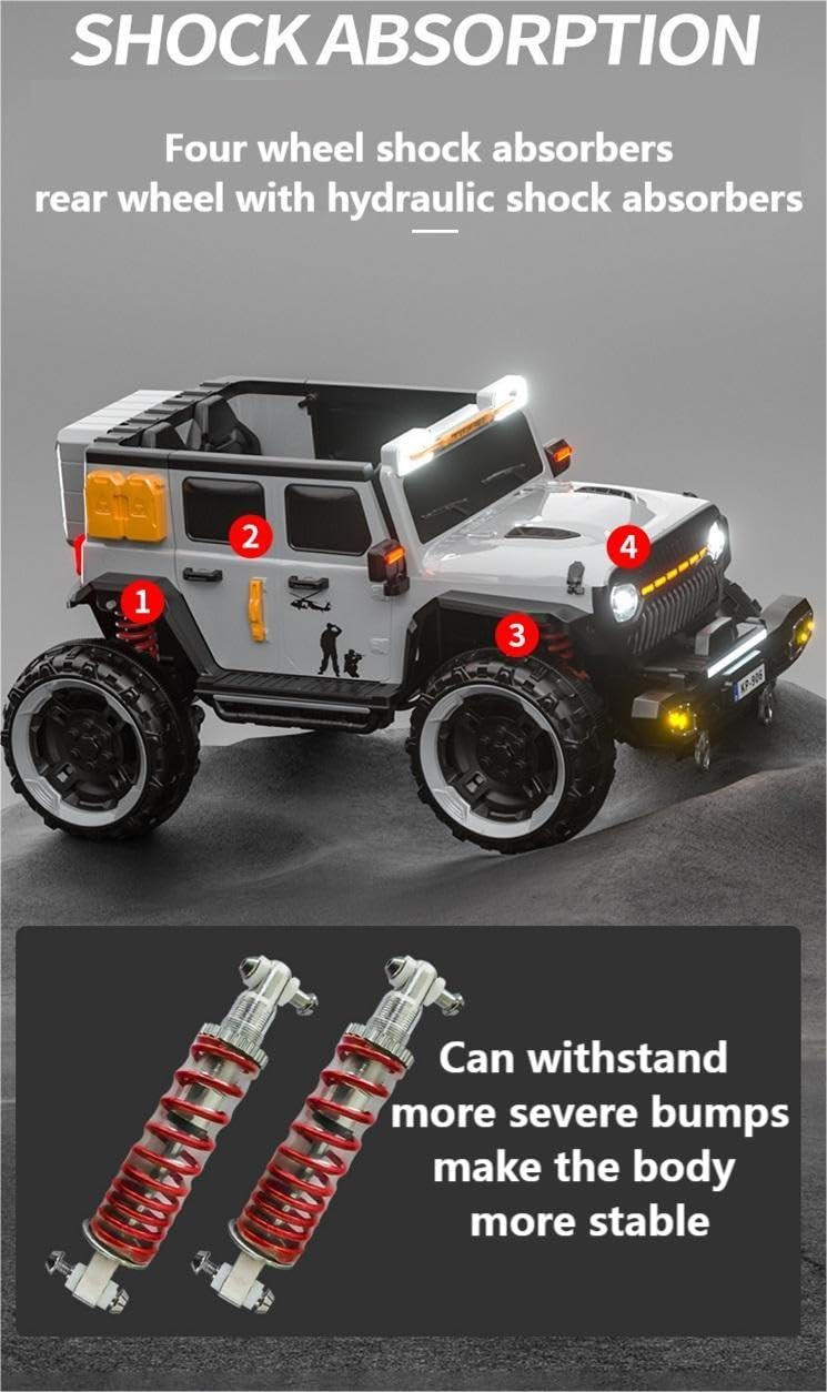 Jin 12V 4 Wheel Drive Electric Battery Powered Ride On Jeep Kp 906 22 Jin 12V 4 Wheel Drive Electric Battery Powered Ride On Jeep Kp 906