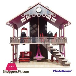 Dream Kids Wooden Doll House 11 Kids Wooden Doll House