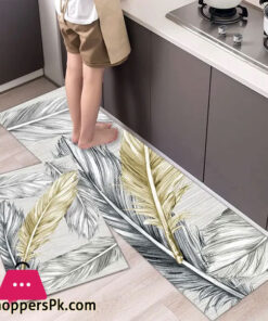 Kitchen PU Non Slip Mat / Oil Proof / Water-Proof / Scratch Resistant / Anti-Drop Floor Mat / Balcony / Corridor