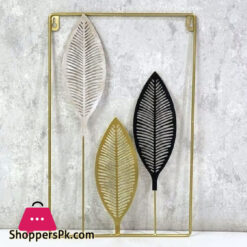 Leaf Metal Art Wall Motif  Wall Decoration