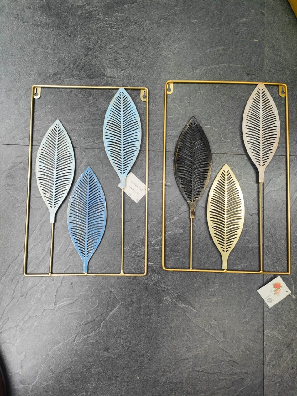 Leaf Metal Art Wall Motif Wall Decoration