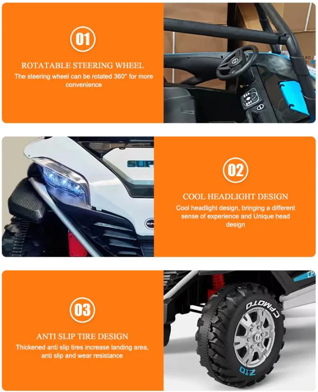 Luxury Utv Electric Ride On Jeep 2 To 10 Years Kids