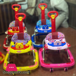 Mama sweet Kids Baby Walker 2 in 1 Walker stiller with Handle Music Hight Adjestable Comfortable...