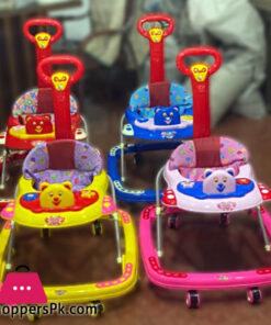 Mama sweet Kids Baby Walker 2 in 1 Walker stiller with Handle Music Hight Adjestable Comfortable...
