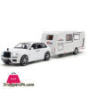 Metal Cars Toys Scale 1 :32 Rolls Royce Cullinan Caravan Diecast Alloy Car Model For Boys Gift Children Kids Toy Vehicles Sound And Light