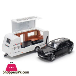 Metal Cars Toys Scale 1 :32 Rolls Royce Cullinan Caravan Diecast Alloy Car Model For Boys Gift Children Kids Toy Vehicles Sound And Light