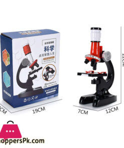 Microscope Kit Lab Science Educational Toy Gift Refined Biological Microscope for Kids Gifts