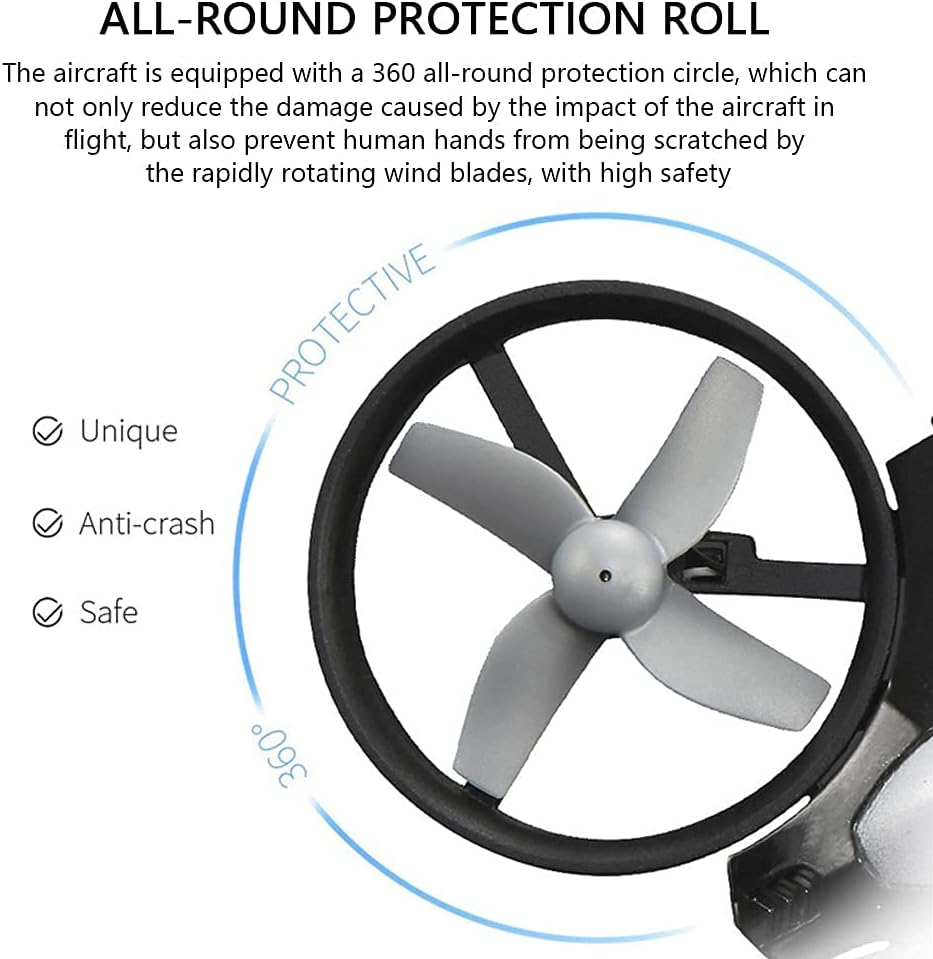 Mini Drone For Kids Beginners, Portable Throw'N Go Rc Quadcopter With, Circle Flying, 3D Flip, Speed Adjustment And Altitude Hold, Great Gift Toys For Boys And Girls