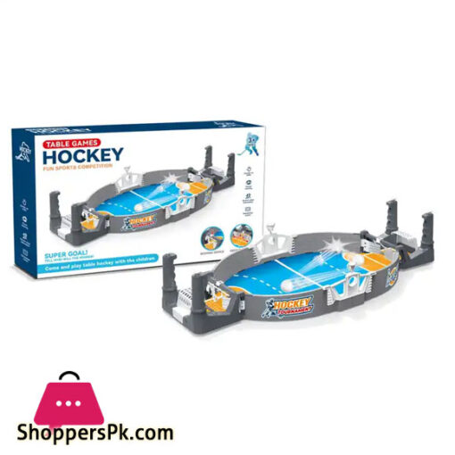 Mini Table Hockey Table Game Arcade Table Sports Game with 2 Hockey Pucks