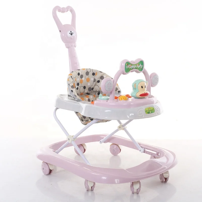 Monkey Baby Walker With Music Walker Baby Stroller Kids Toddler Baby Walker Stroller 889-2