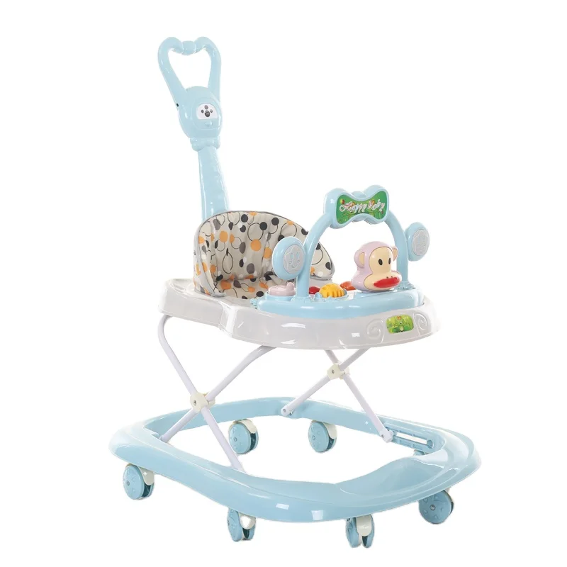 Monkey Baby Walker With Music Walker Baby Stroller Kids Toddler Baby Walker Stroller 889-2