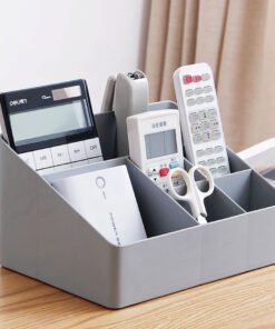Multi-Purpose Plastic Desktop Storage Box