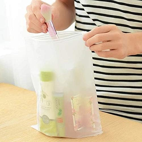 Pack Of 25 Pcs Food Storage Freezer Bags With Zip Lock Slider Suit Packing Bags 12 X 14 Inch