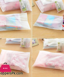 Pack of 25 pcs Food Storage Freezer Bags With Zip lock Slider Suit Packing Bags 12 x 16 Inch