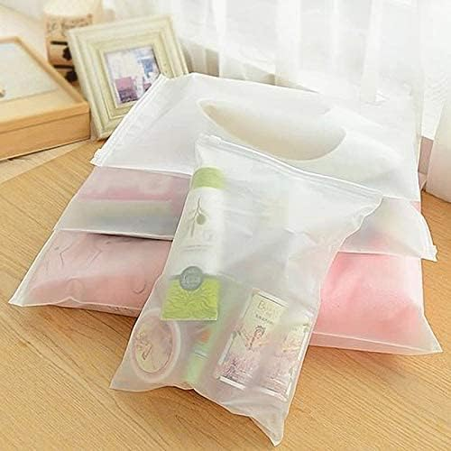 Pack Of 25 Pcs Food Storage Freezer Bags With Zip Lock Slider Suit Packing Bags 12 X 14 Inch