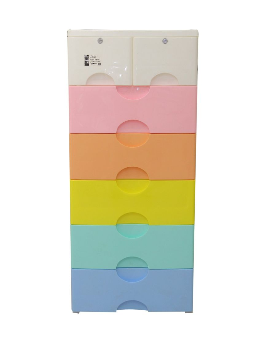 Phoenix Kids Baby Almirah Kids Room Almari Organize Kids Clothes And Accessories Design Storage Drawer 5 Large Drawer Compartments 2 Small Drawer