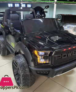 Power Battery Operated Police Ride On Jeep With Lights and Music