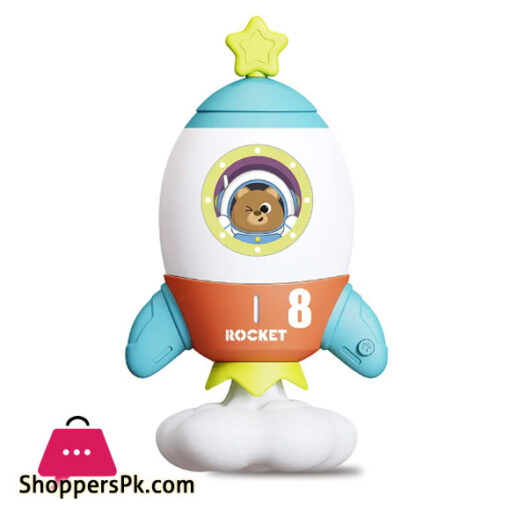 Rocket Safe Bank Baby Savings Box Rocket Cartoon Children's Money Box