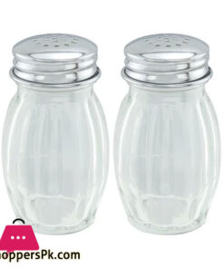 Screw Top Glass Salt And Pepper Shakers Big Belly Pack Of 2 5 Screw Top Glass Salt And Pepper Shakers Big Belly Pack Of 2 - Image 2