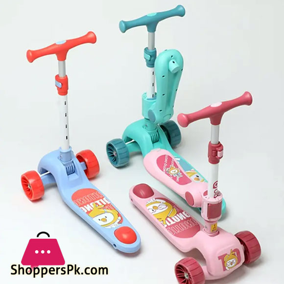 Seat Children Scooter 3 In 1 Scooter Children'S Folding Scooter Cycle Children'S Toy Scooter Balance Bike 4 Seat Children Scooter 3 In 1 Scooter Children'S Folding Scooter Cycle Children'S Toy Scooter Balance Bike - Image 2