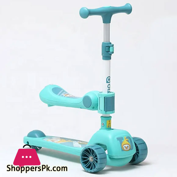 Seat Children Scooter 3 In 1 Scooter Children'S Folding Scooter Cycle Children'S Toy Scooter Balance Bike 5 Seat Children Scooter 3 In 1 Scooter Children'S Folding Scooter Cycle Children'S Toy Scooter Balance Bike - Image 3