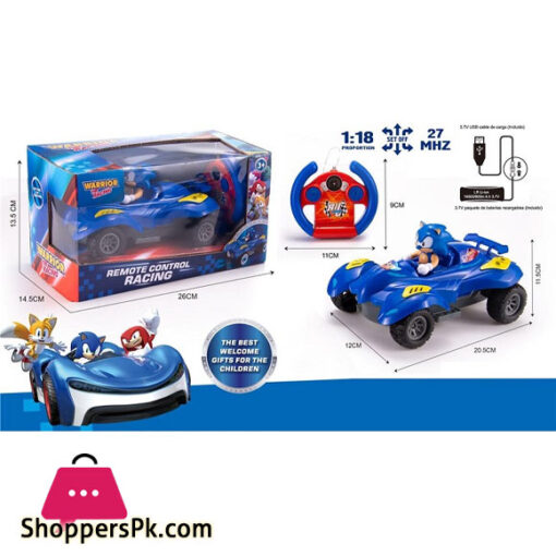 Sonic the Hedgehog & Sega All-Stars Racing RC: 1:18 Scale 2.4GHz Remote Controlled Car