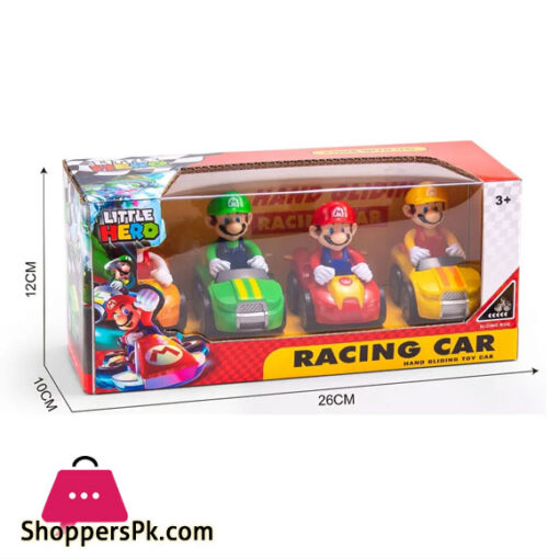 Super Mario Original Karting Model 4pcs Set Action Figure Toys Car Mario Bros Luigi Anime Peripherals Doll Children Gifts