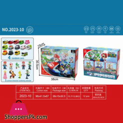 Super Mario Parking Building Racing Track Set 2023-10