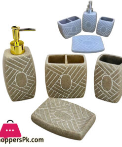 Tangled Lines Bathroom Set Of 4 6 Tangled Lines Bathroom Set Of 4 - Image 2