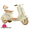 6v Small Vintage Electric Vespa Style Bike for kids 3 Wheel Motorcycle