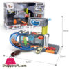 Washing Station Game Set Parking Slot Toy With Lights And Music Battery Powered Color Changing Die Cast Car