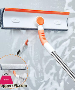 Window Cleaner Squeeze Mop Soft Spin Mops Microfiber Glass Brush Telescopic Multi-Function Scraper Dust Household Cleaning Tools