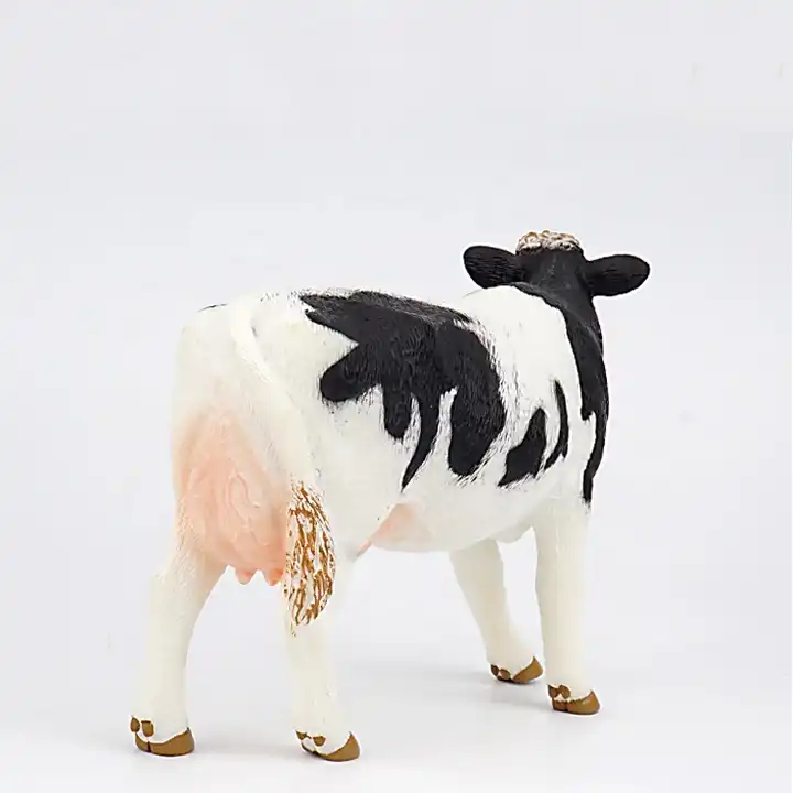 Zoo Farm Fun Toys Model Cow Simulated Animal Plastic Models Educational Toys