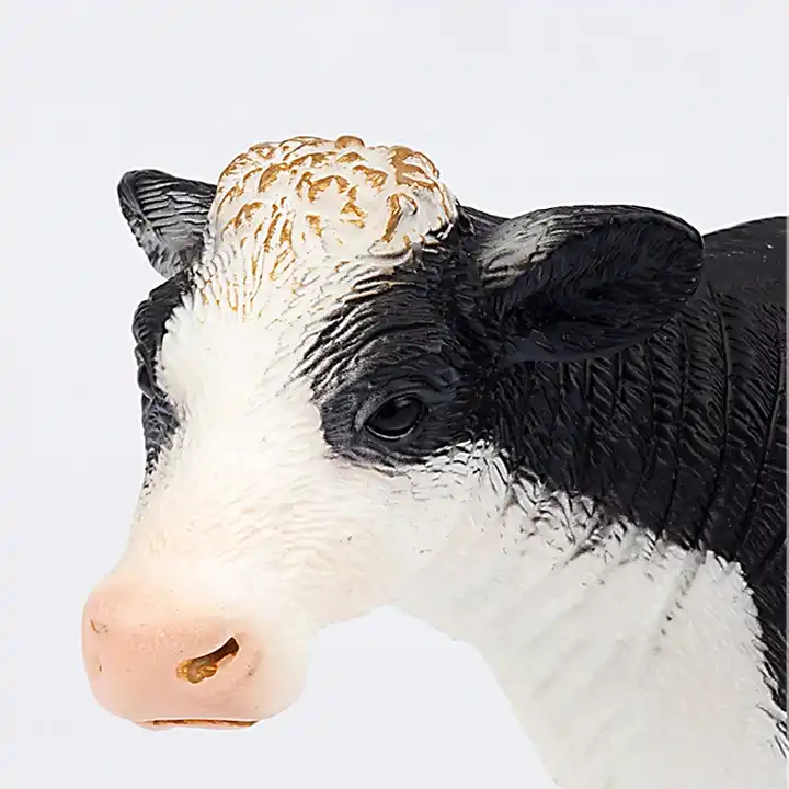 Zoo Farm Fun Toys Model Cow Simulated Animal Plastic Models Educational Toys