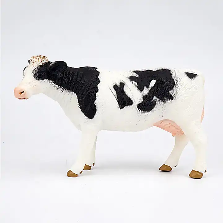 Zoo Farm Fun Toys Model Cow Simulated Animal Plastic Models Educational Toys