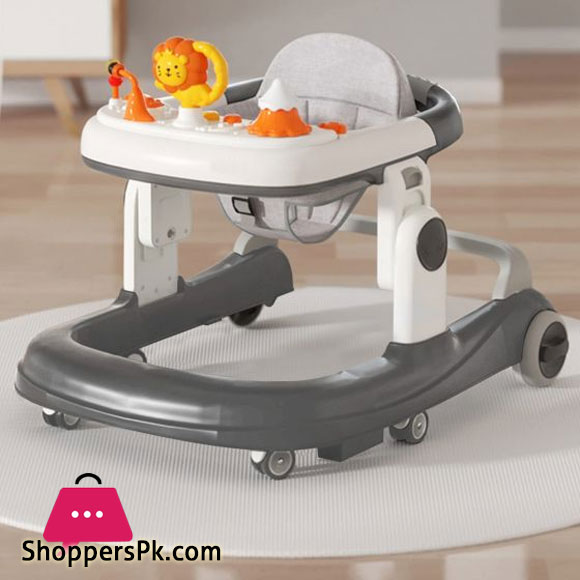 2 In 1 Round Activity Walker With 3 Adjustable Height And Musical Toy Bar 7 2 In 1 Round Activity Walker With 3 Adjustable Height And Musical Toy Bar - Image 5