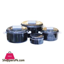 2368 4Piece Hot Pot Set Black