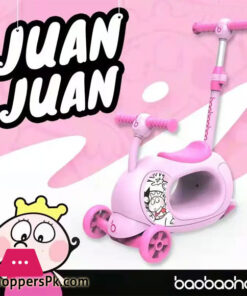 4 in 1 Multifunction Light Brake Scooter Rocking Horse Stroller Scooty 1-10 Years