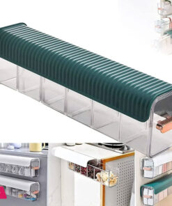 6 Grids Plastic Wall Mounted Under Garments Organizer Wall Hanging